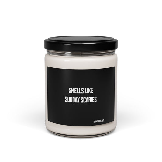 Sunday Scaries Scented Soy Candle, 9oz